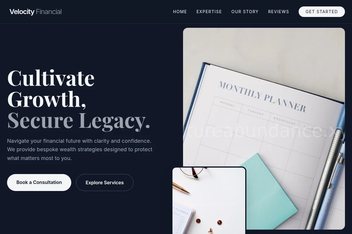 Velocity Financial Planner